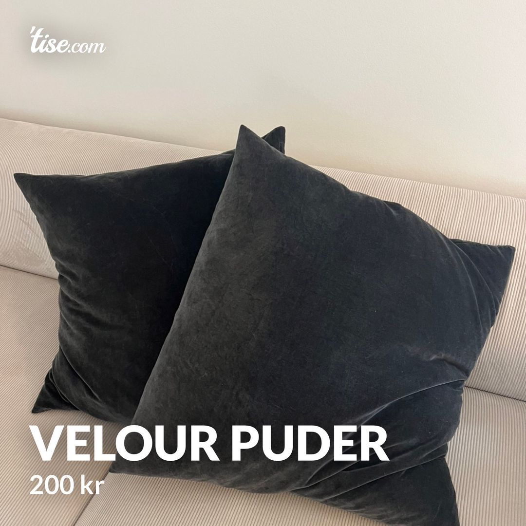 Velour puder