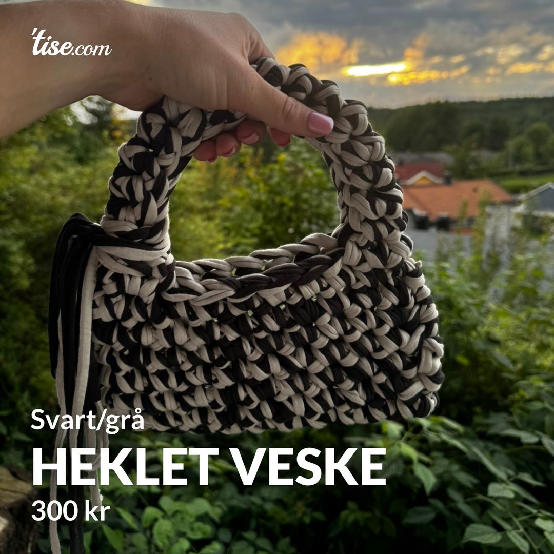 Heklet veske