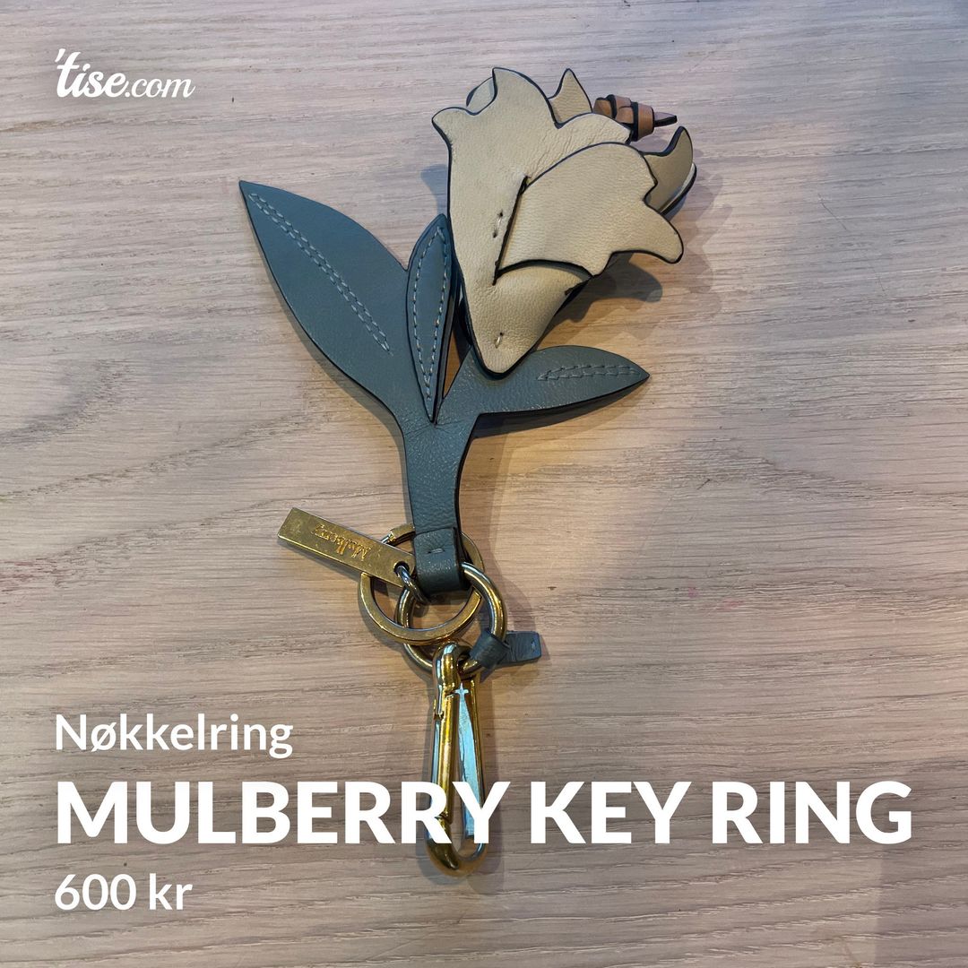 Mulberry key ring