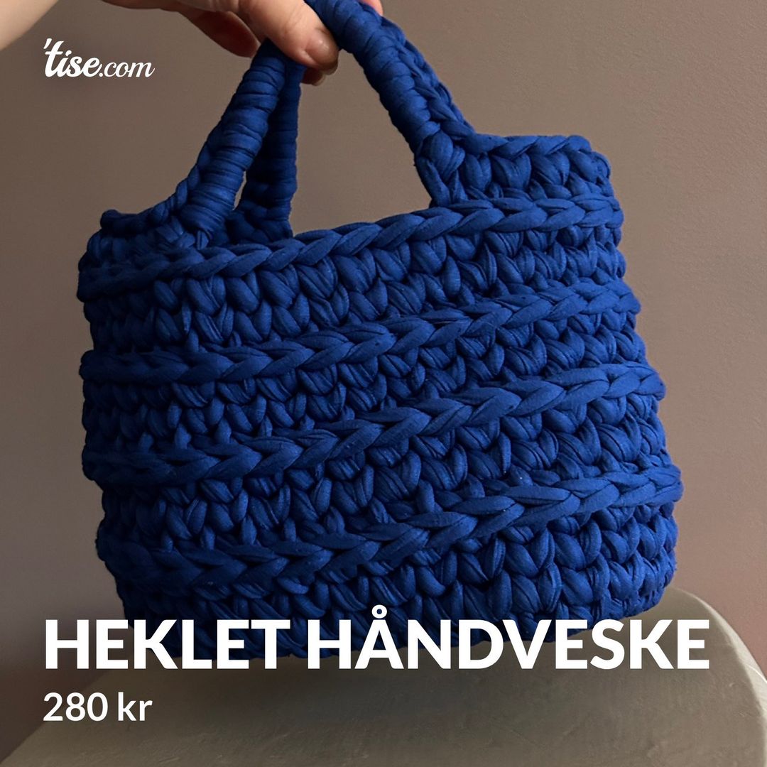 Heklet håndveske