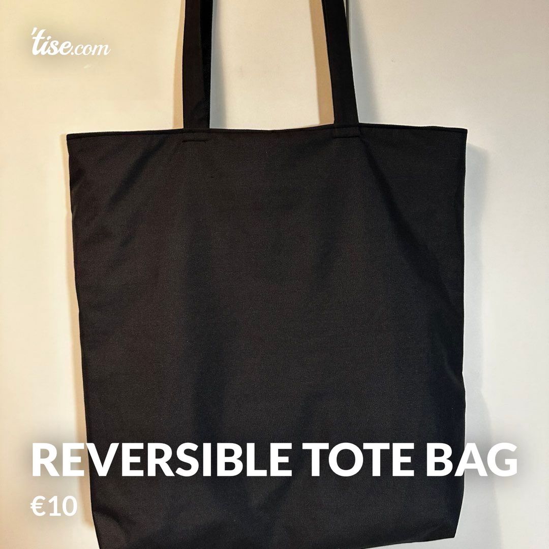 Reversible tote bag