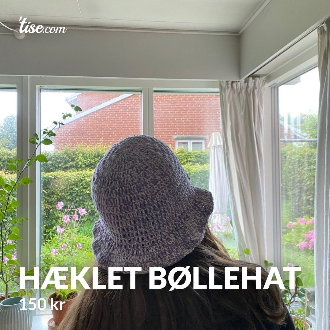 Hæklet bøllehat