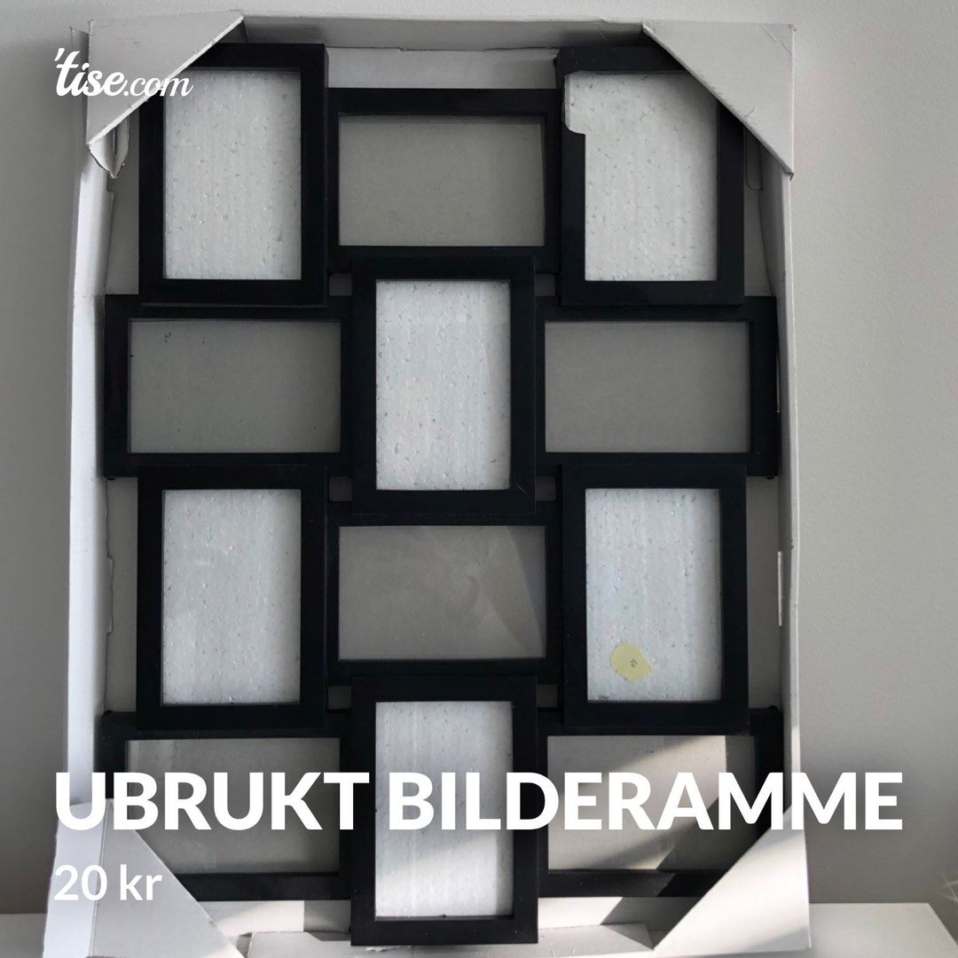 Ubrukt bilderamme