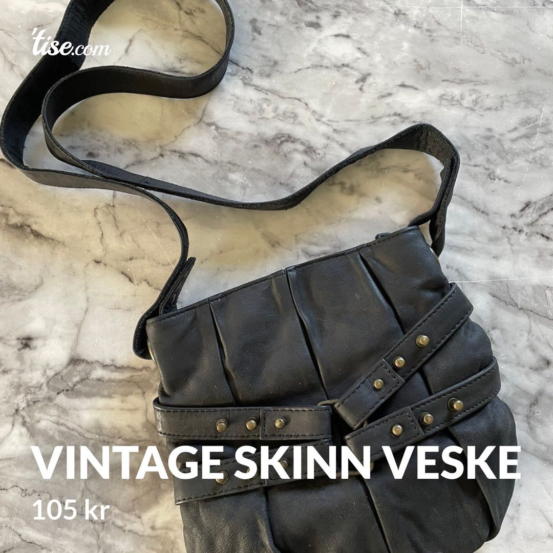 Vintage skinn veske