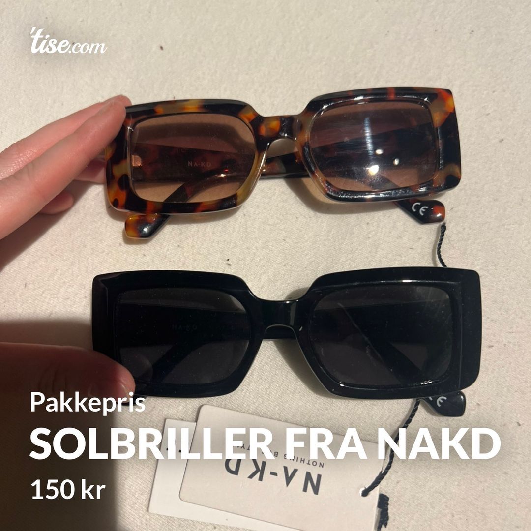 Solbriller fra NAKD