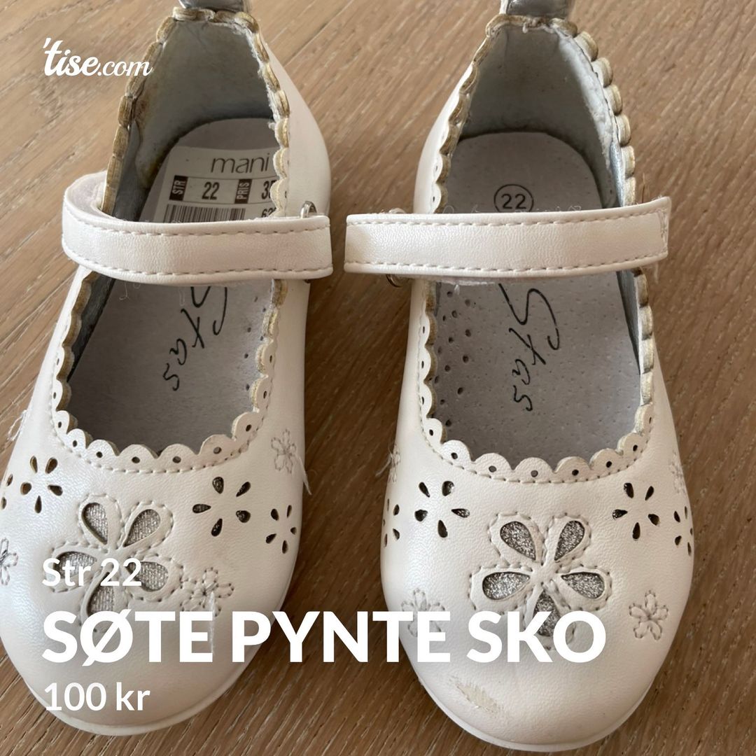 Søte pynte sko