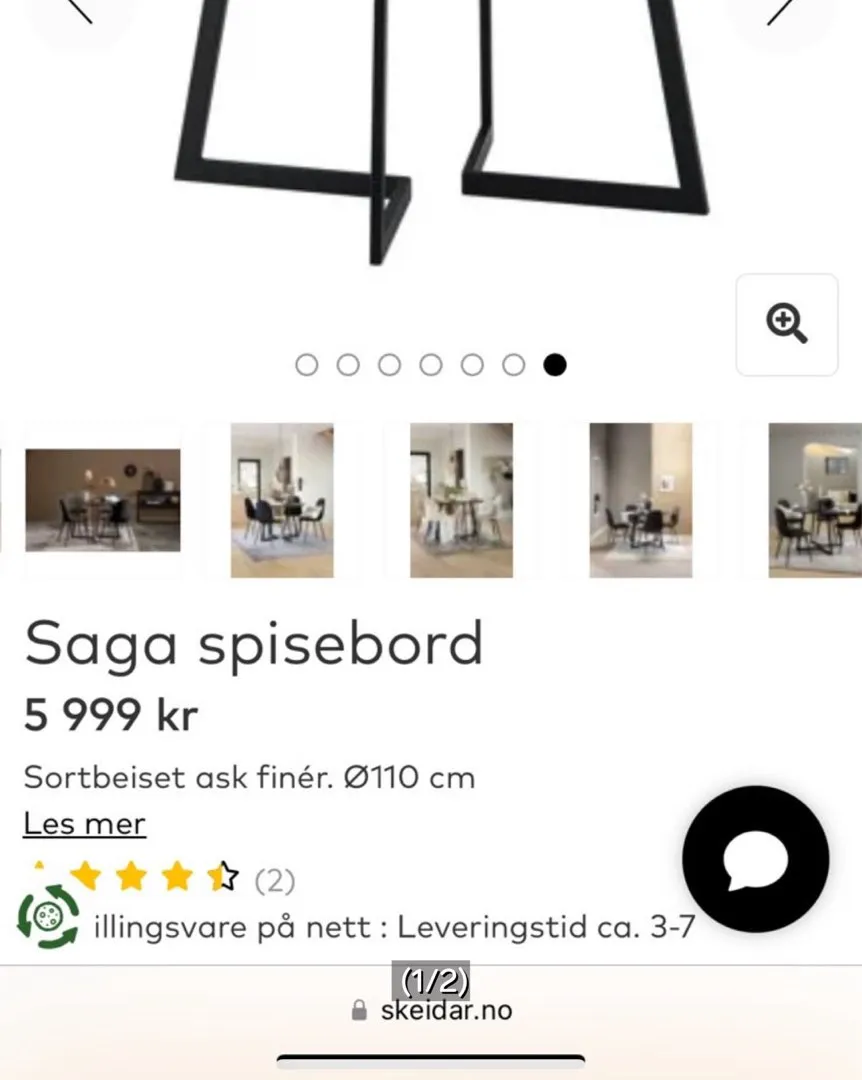 Spisebord