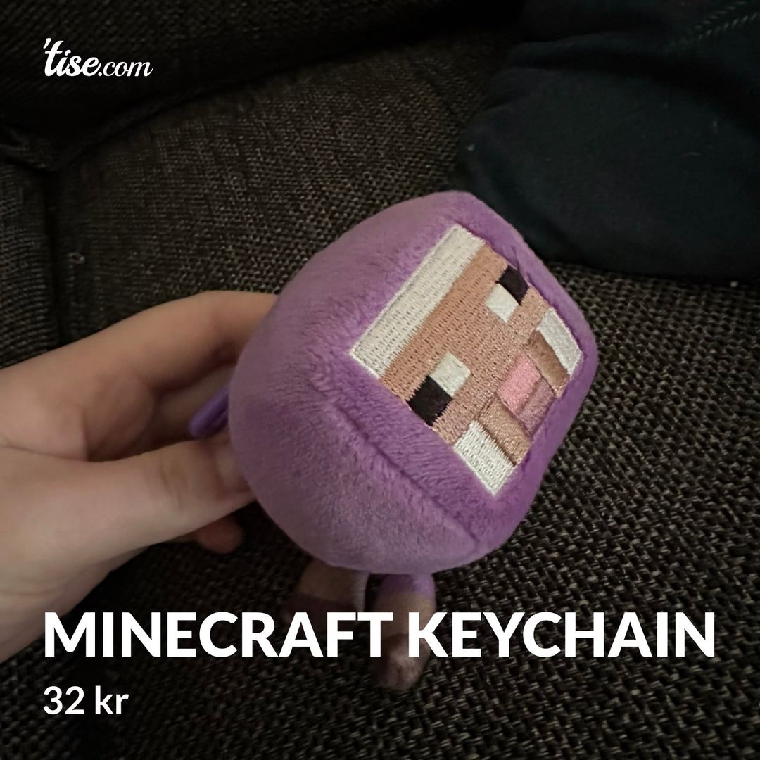 Minecraft keychain