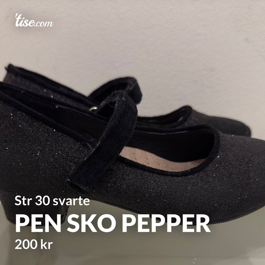 Pen sko pepper