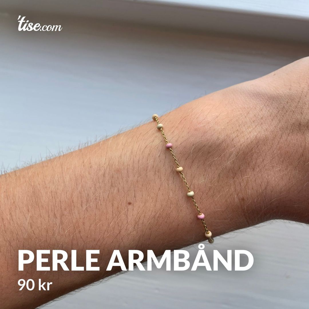 Perle armbånd