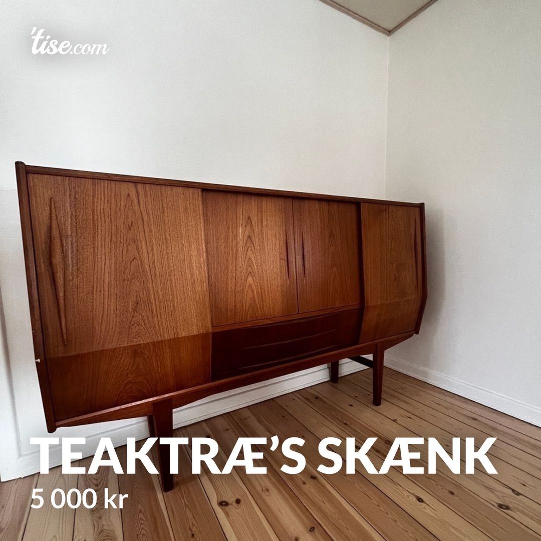 Teaktræ’s skænk