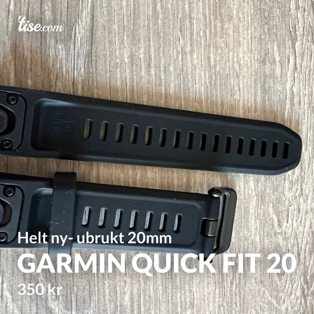 Garmin quick fit 20