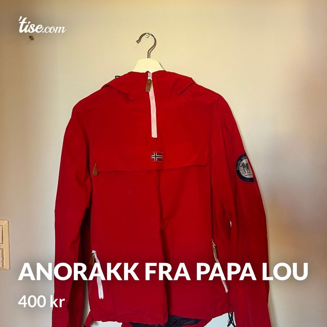 Anorakk fra Papa Lou