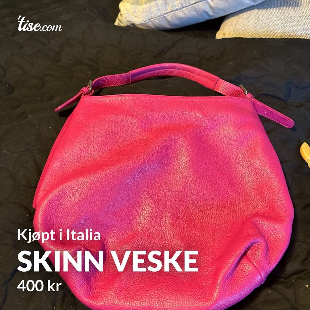 Skinn veske