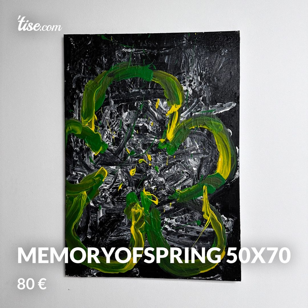 MEMORYOFSPRING 50x70