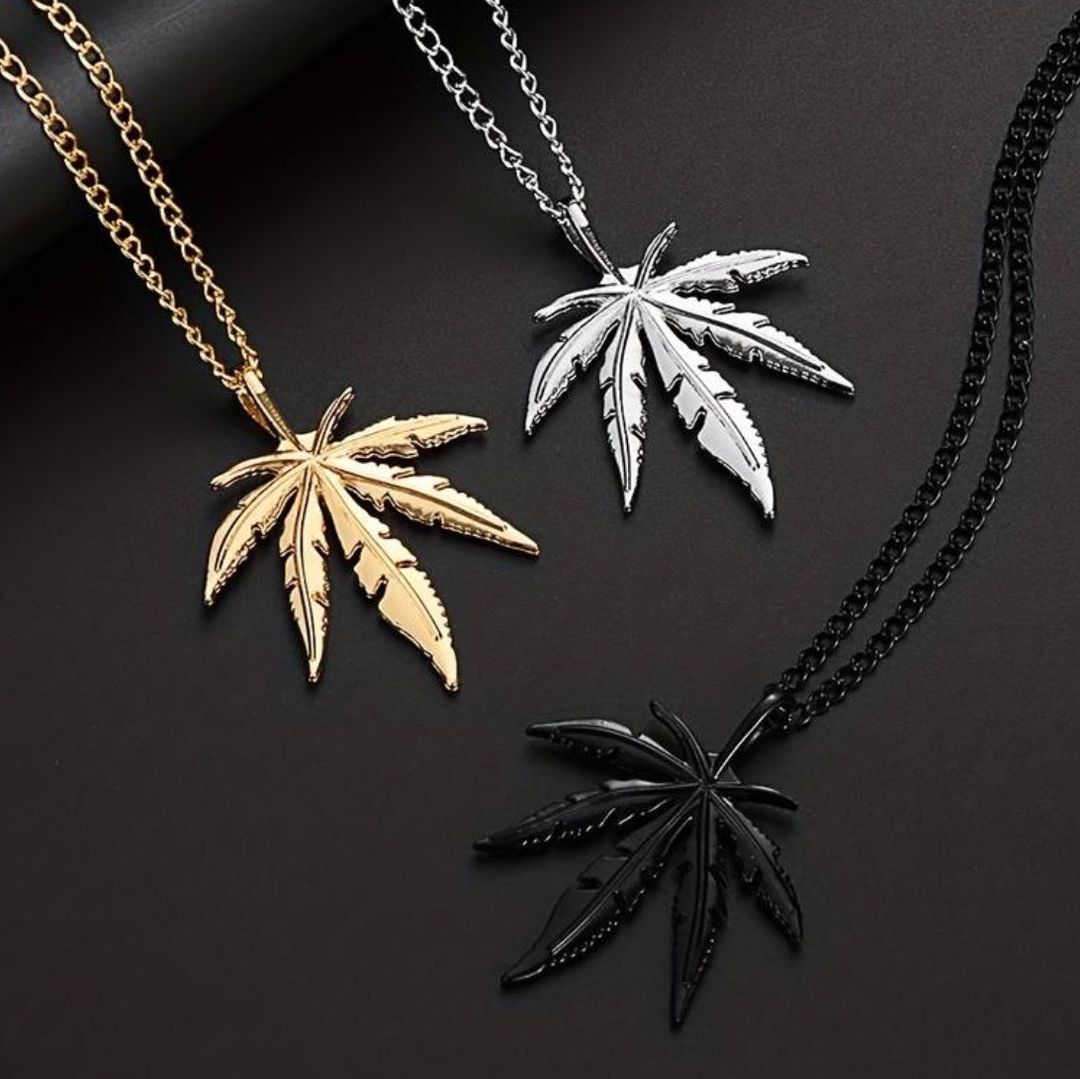 Marijuana necklace