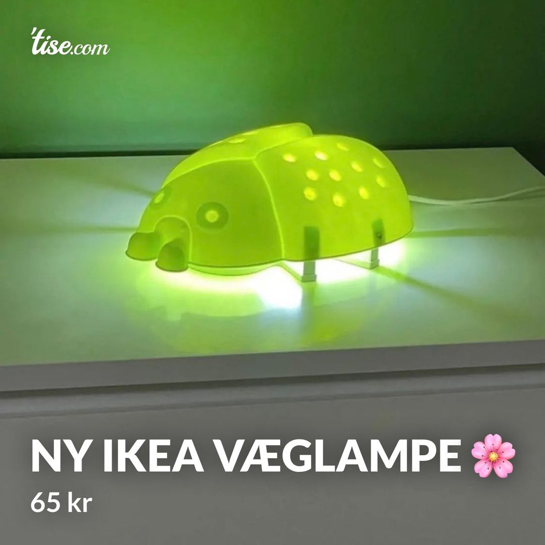 Ny Ikea væglampe 🌸