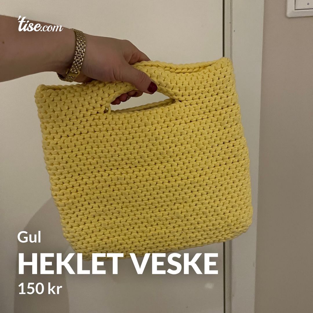 Heklet veske