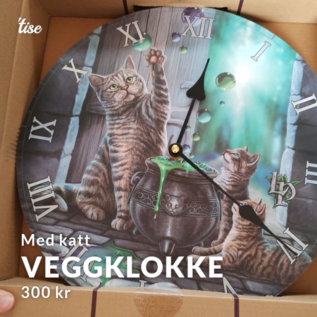 Veggklokke