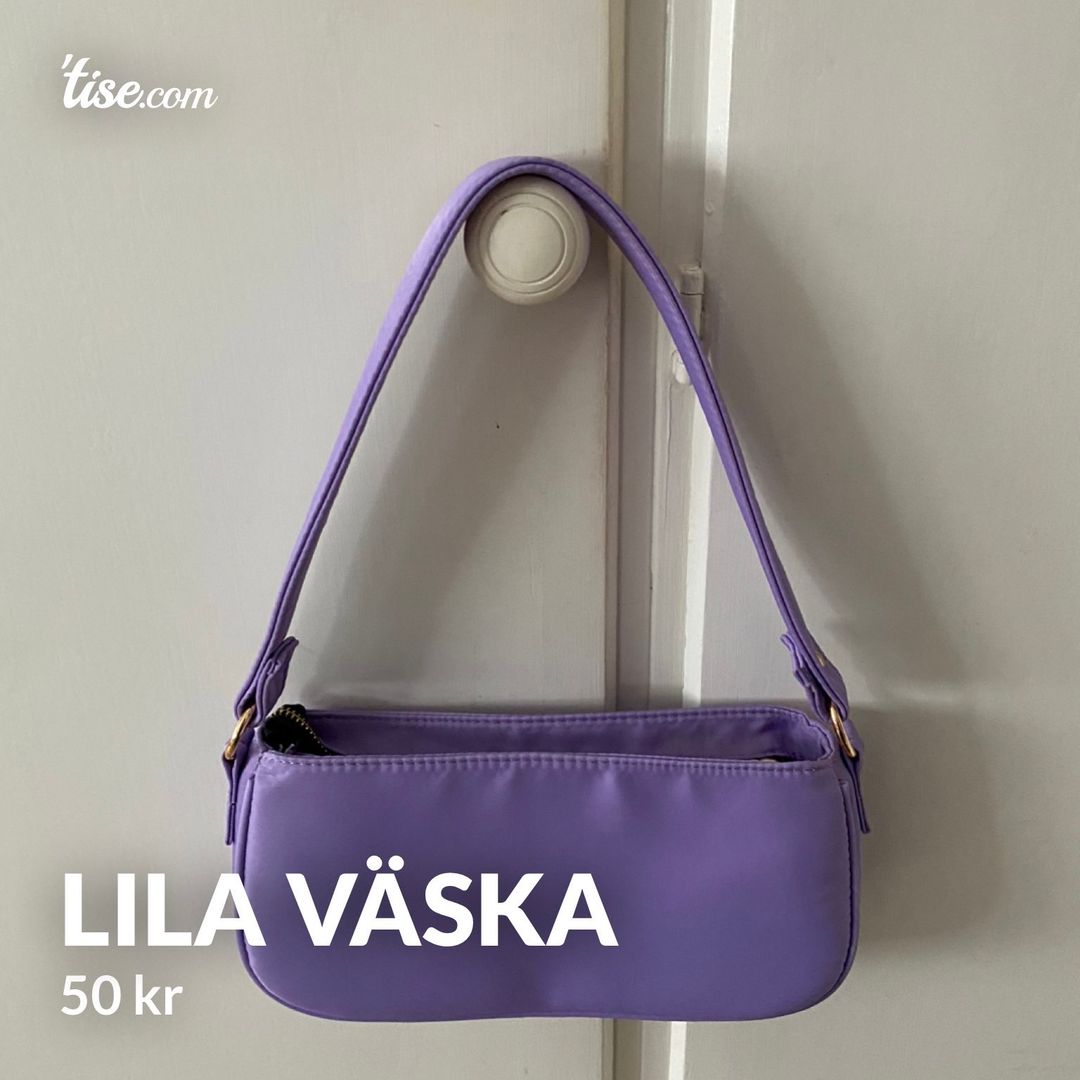 Lila väska