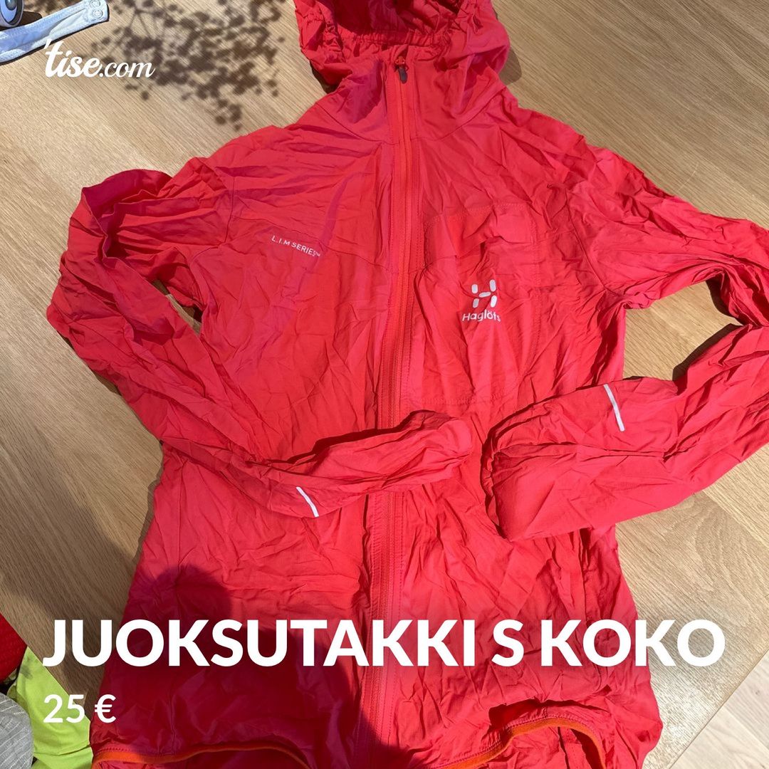 Juoksutakki S koko