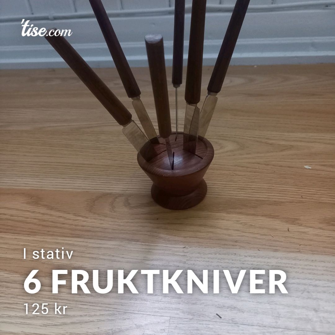 6 Fruktkniver