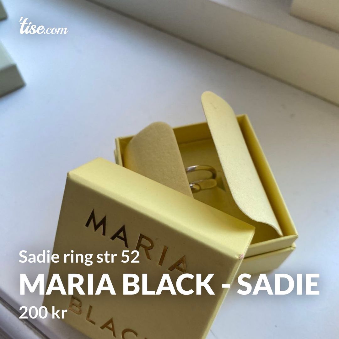 Maria Black - sadie