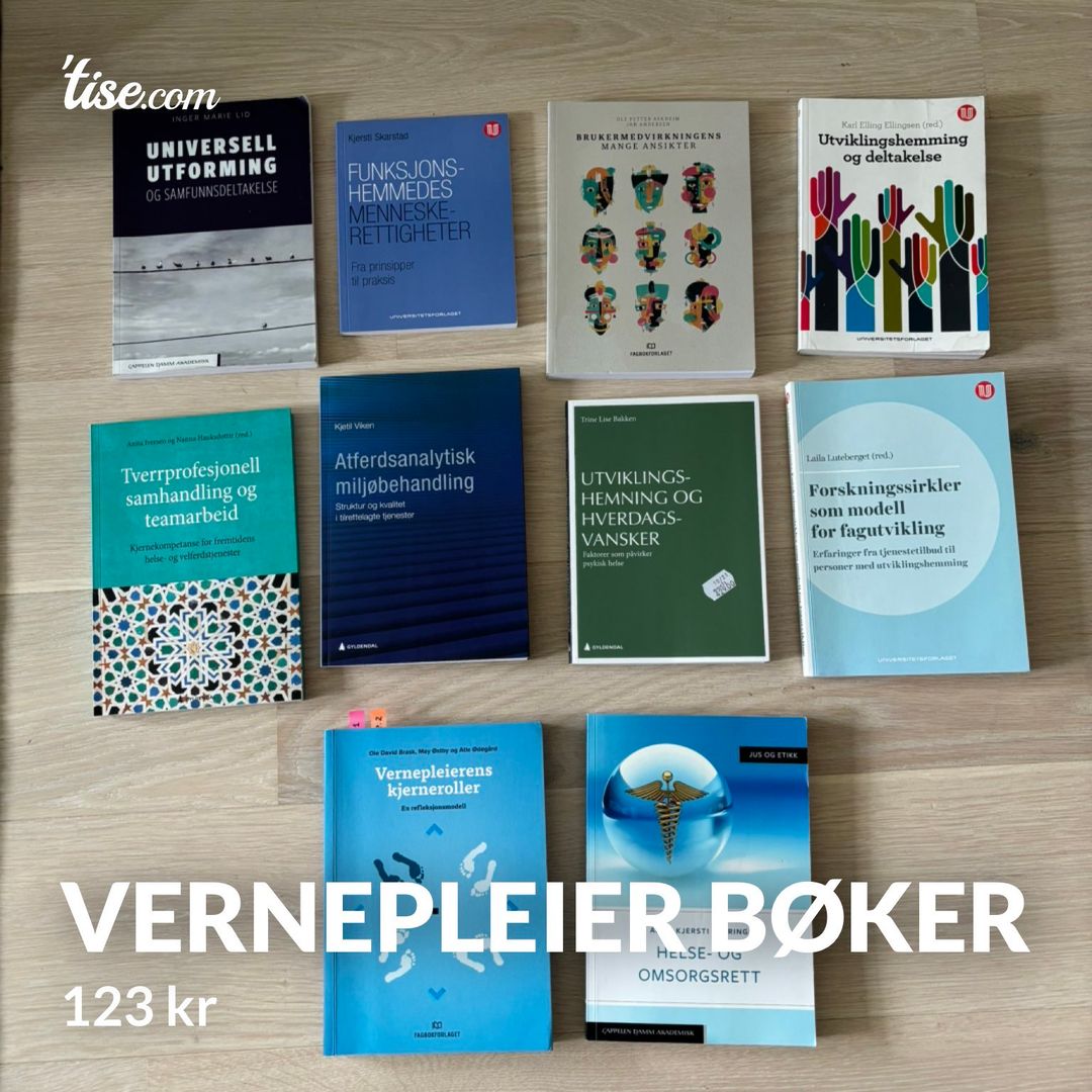 Vernepleier bøker