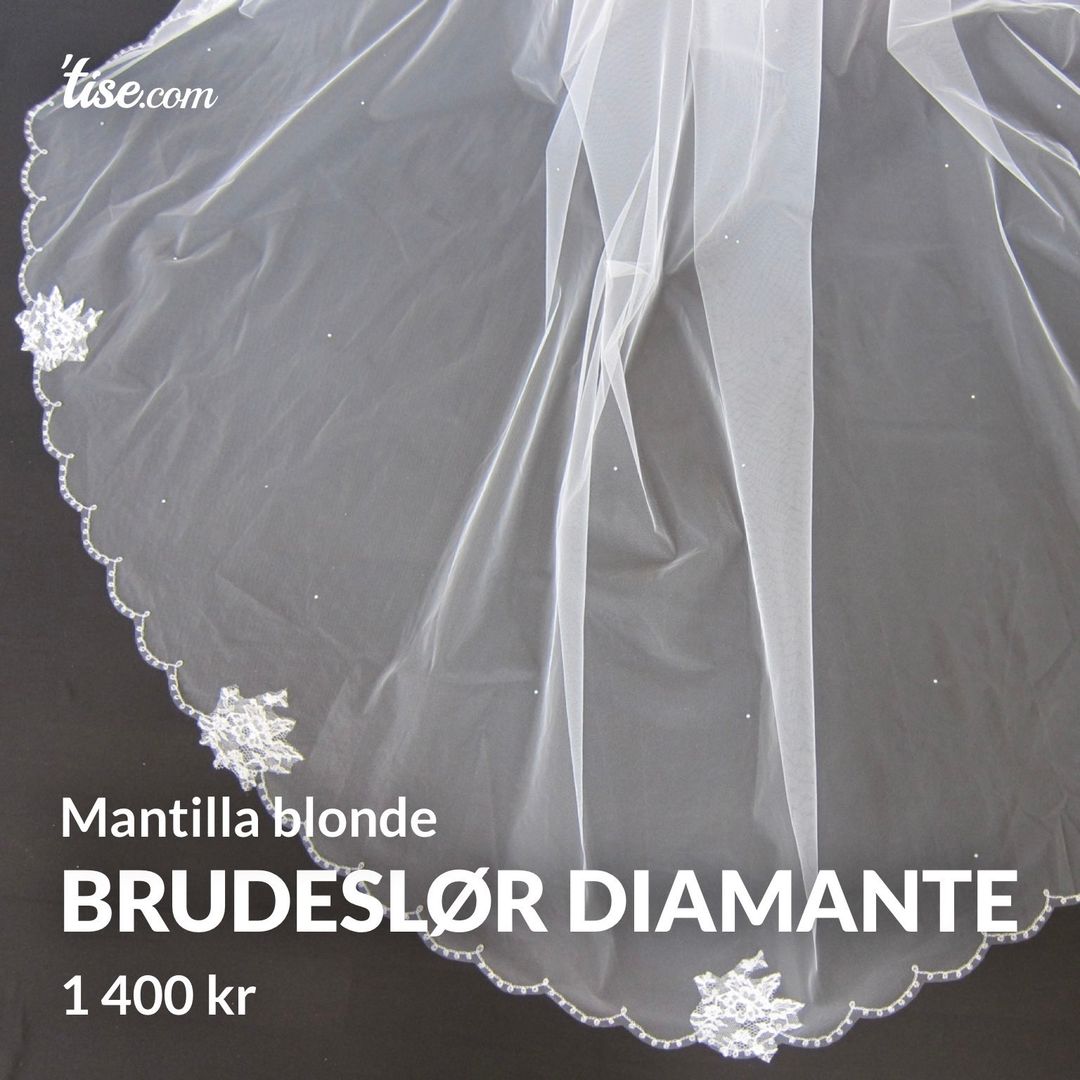 Brudeslør diamante