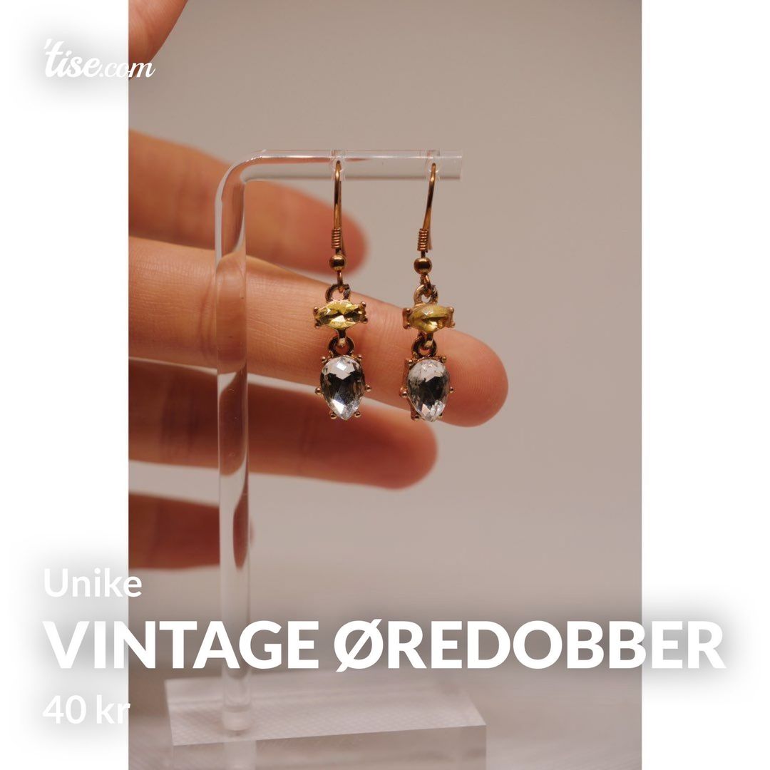 Vintage øredobber