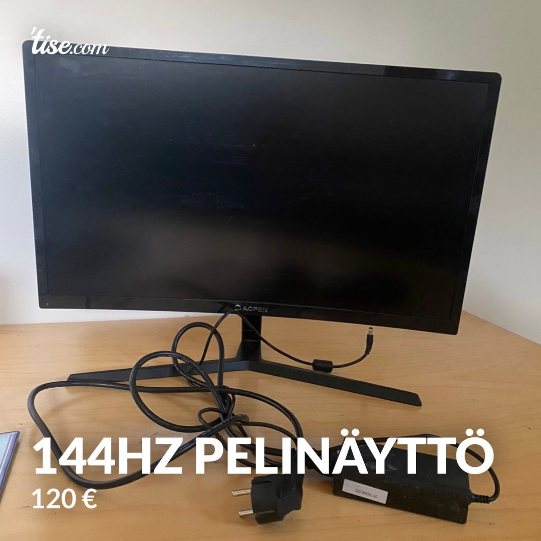 144hz pelinäyttö