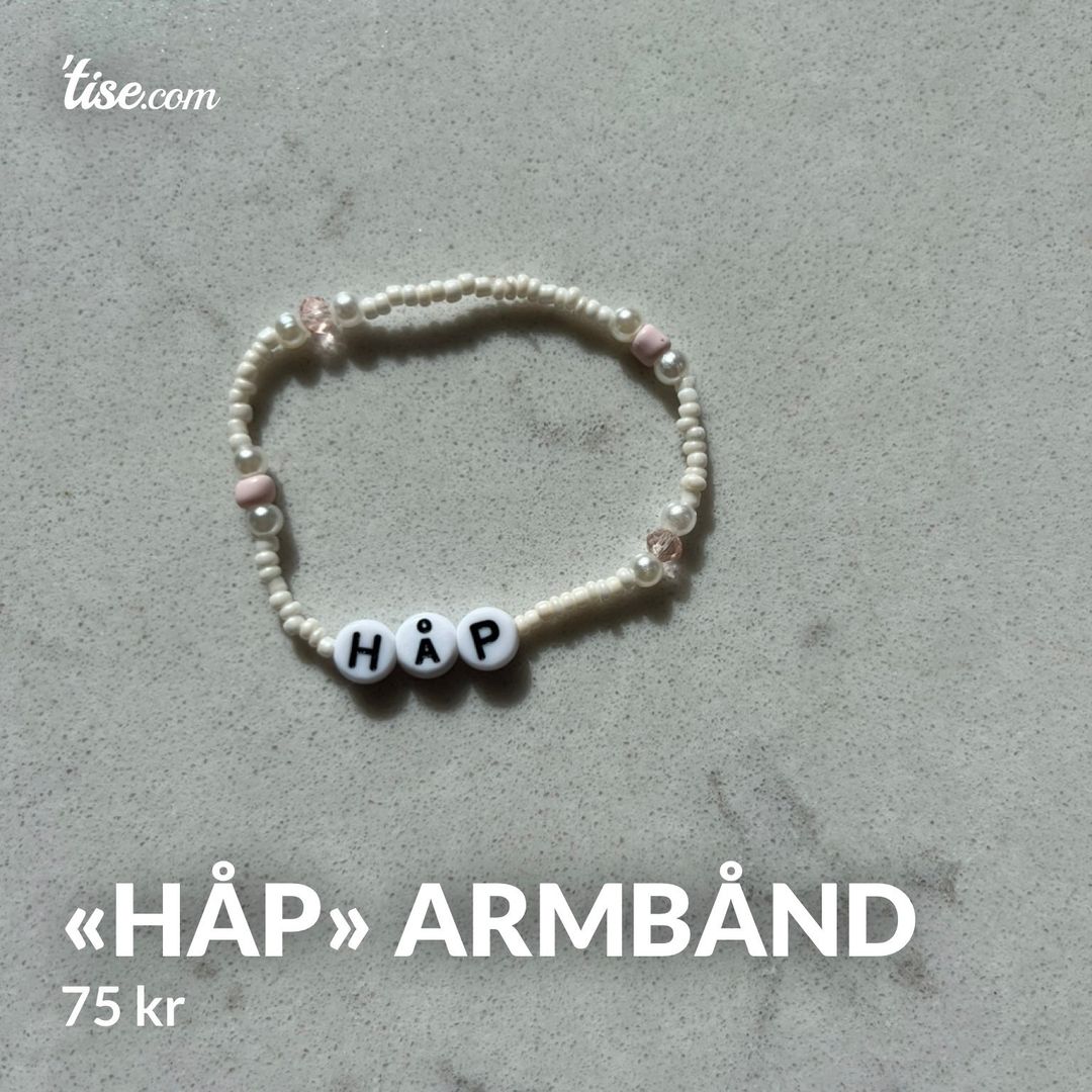 «Håp» armbånd