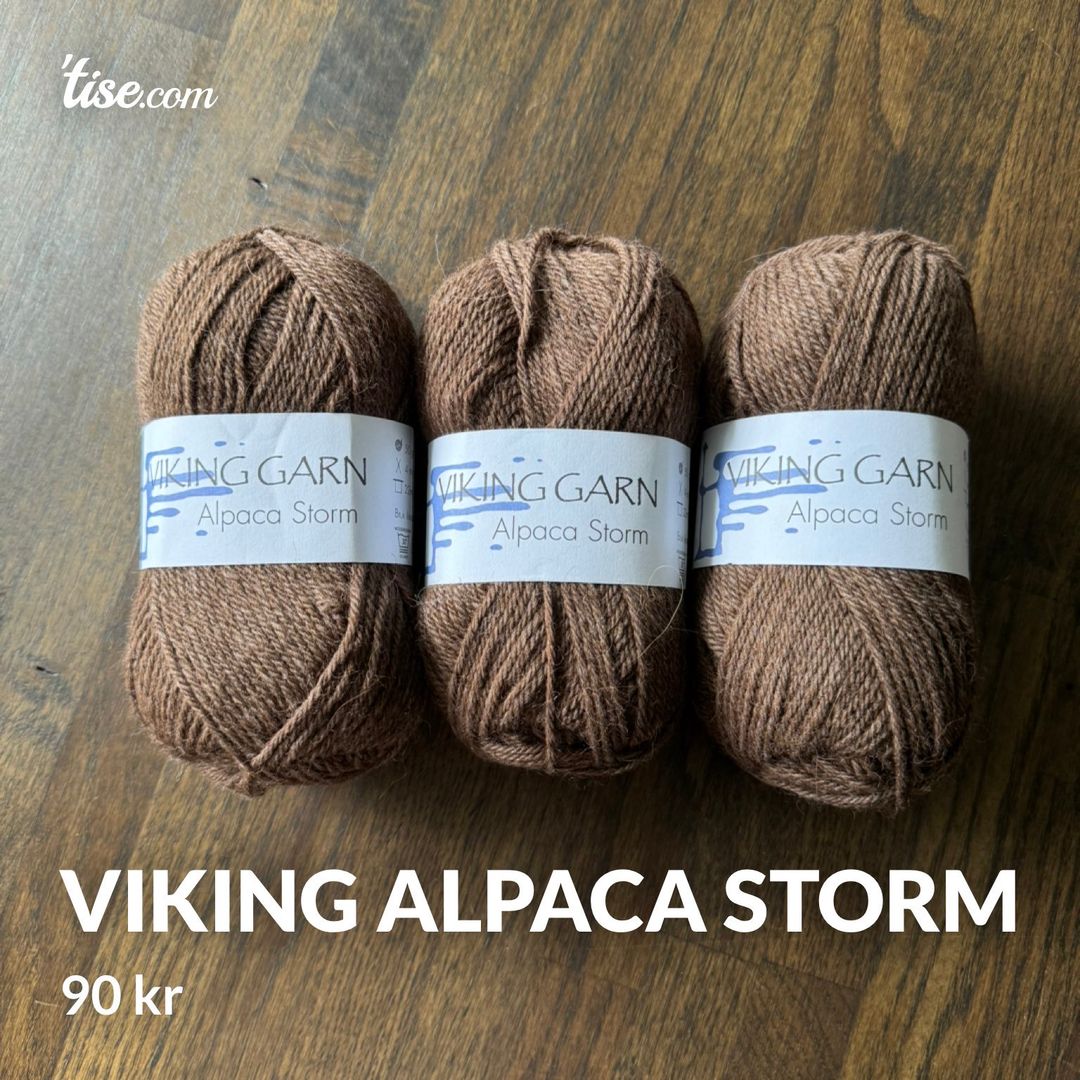 Viking alpaca storm