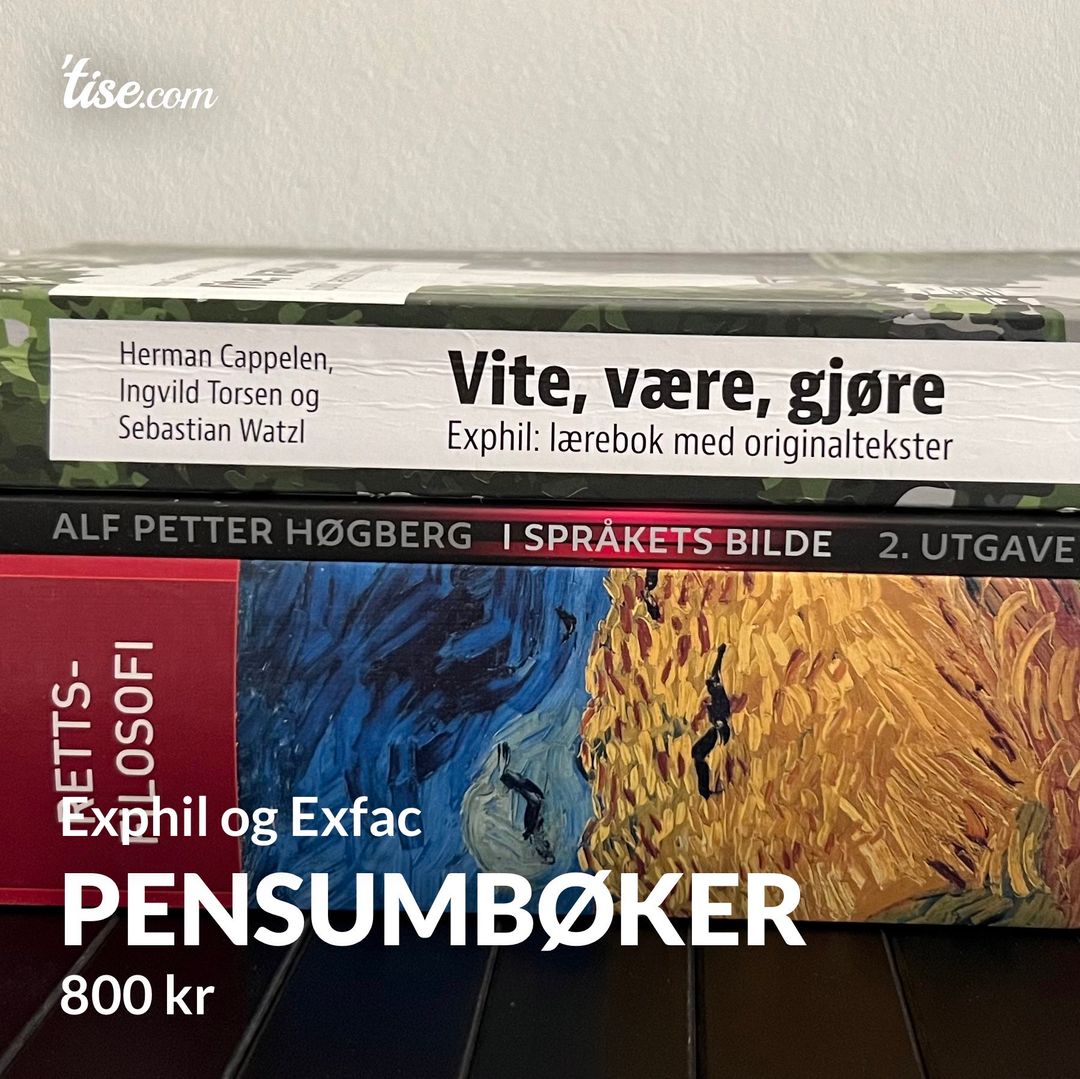 Pensumbøker