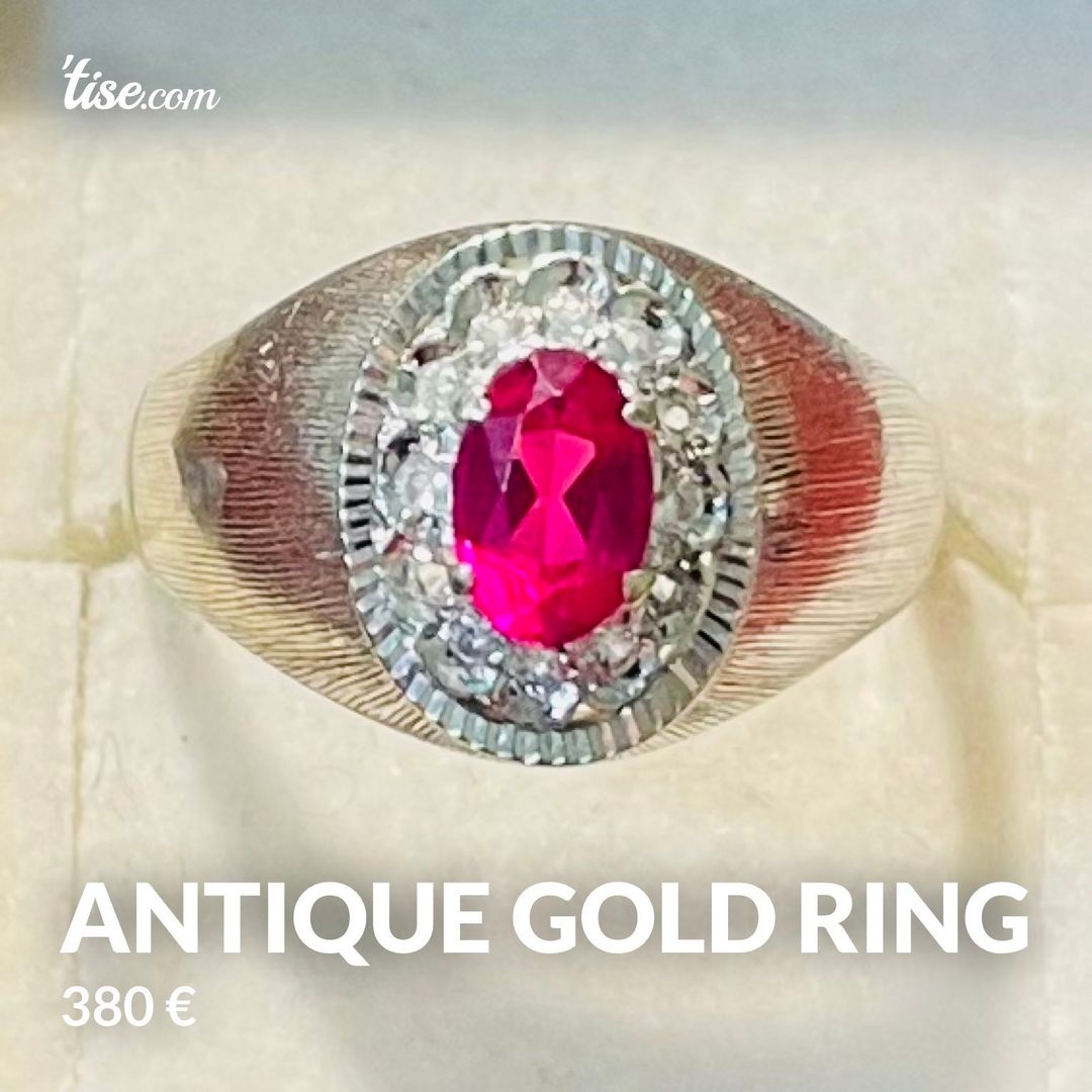 Antique gold ring