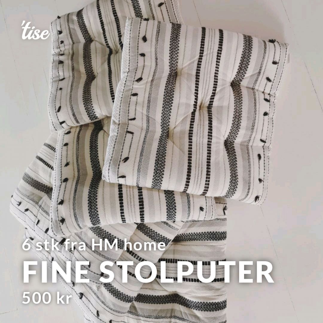 Fine stolputer