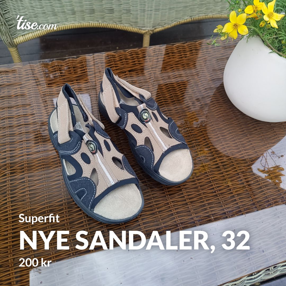 Nye sandaler 32