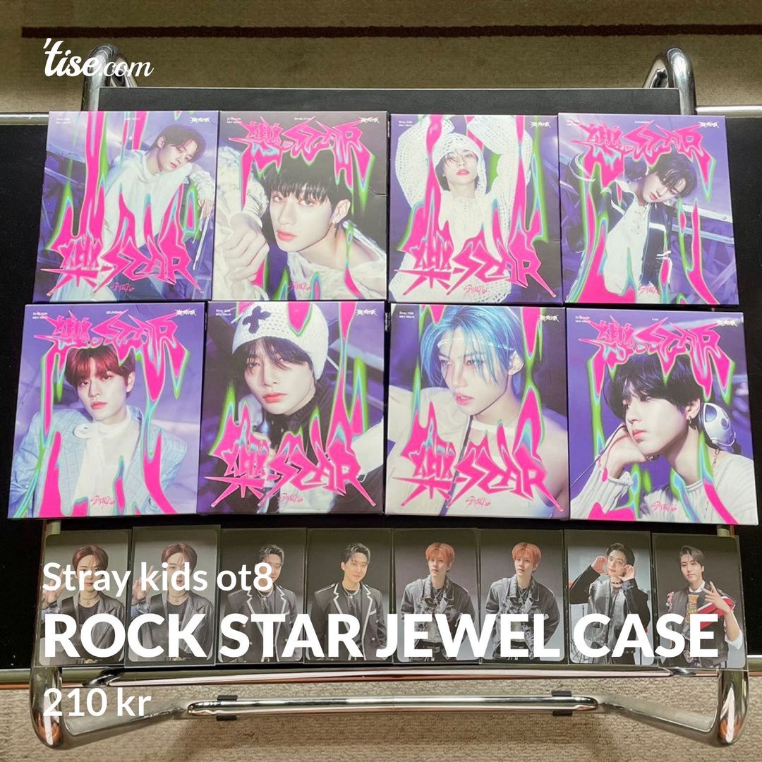 Rock star jewel case