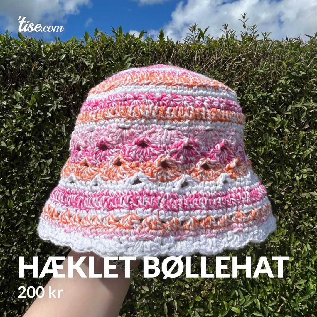 Hæklet bøllehat