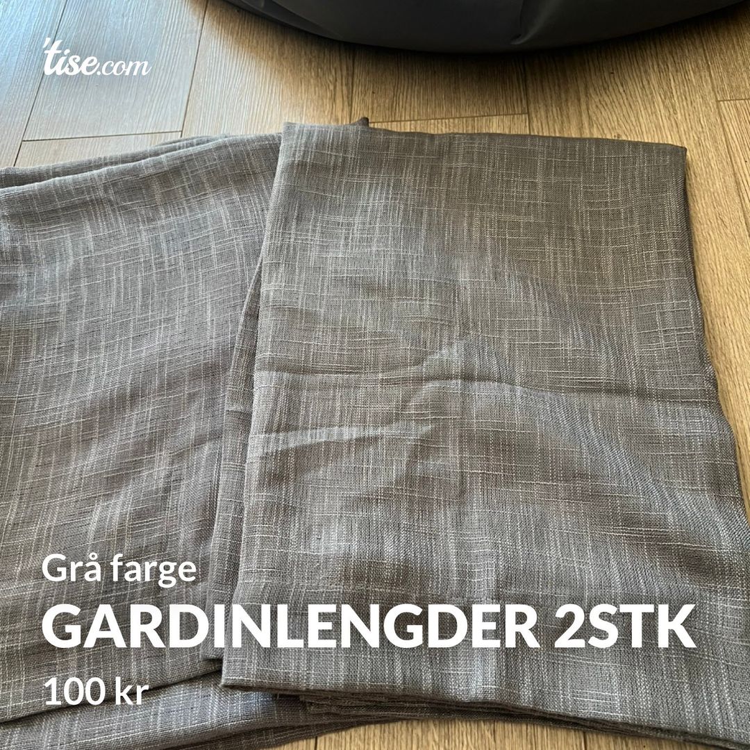 Gardinlengder 2stk