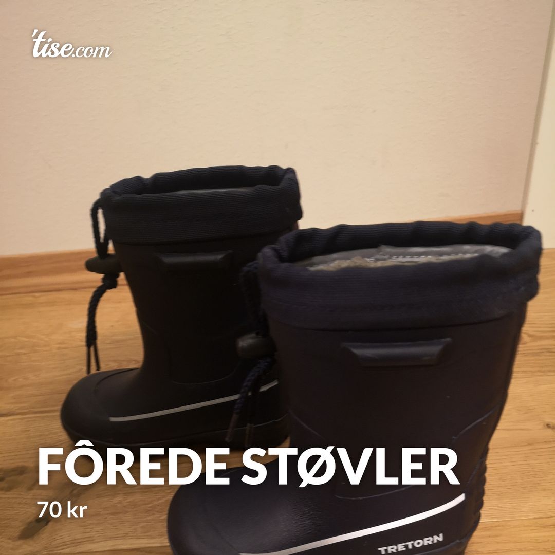 Fôrede støvler