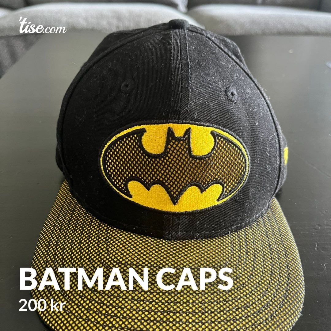 Batman caps