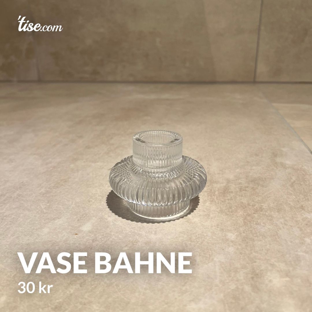 Vase bahne