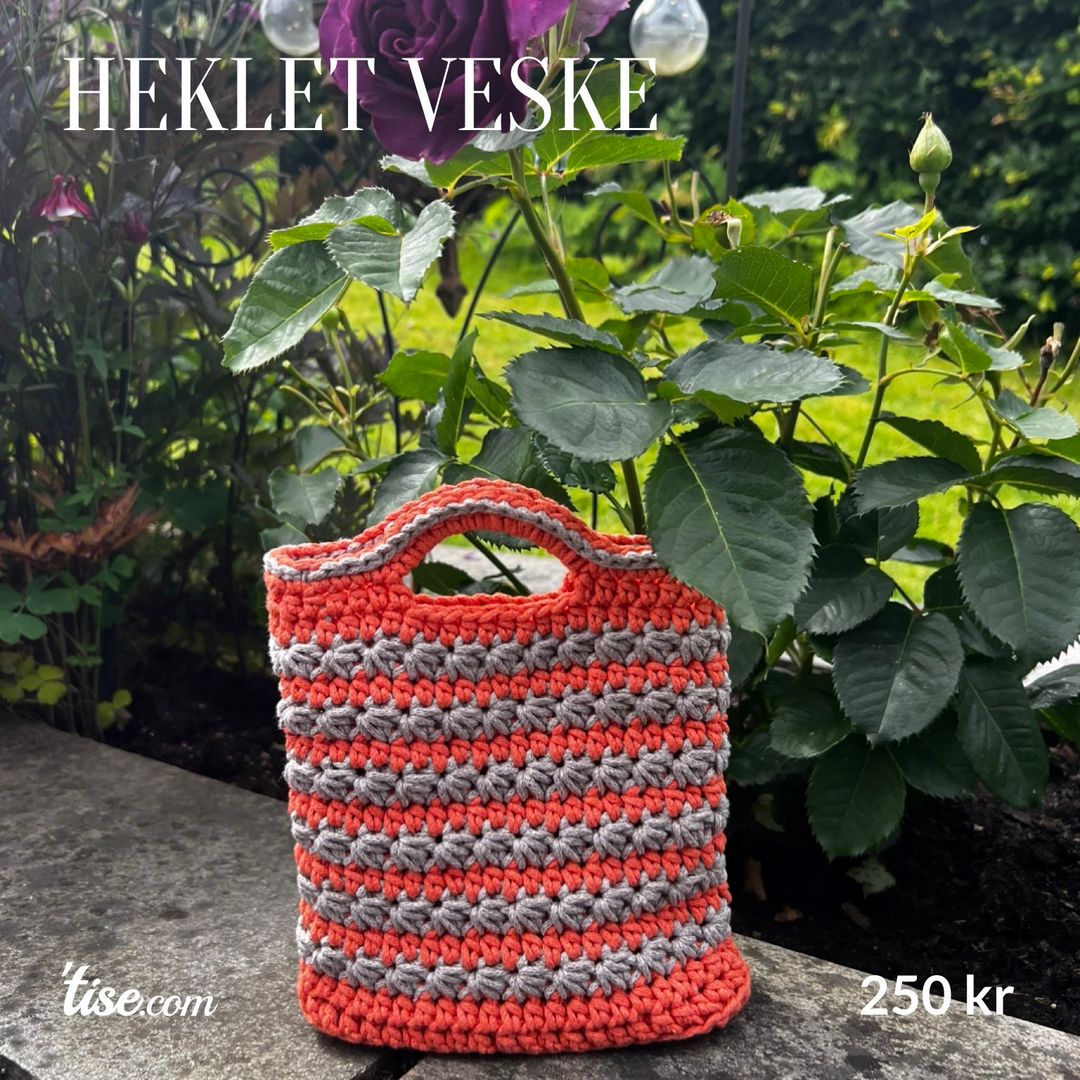 Heklet veske