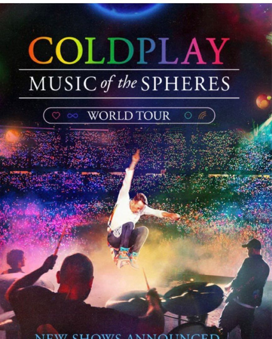 coldplay biletter