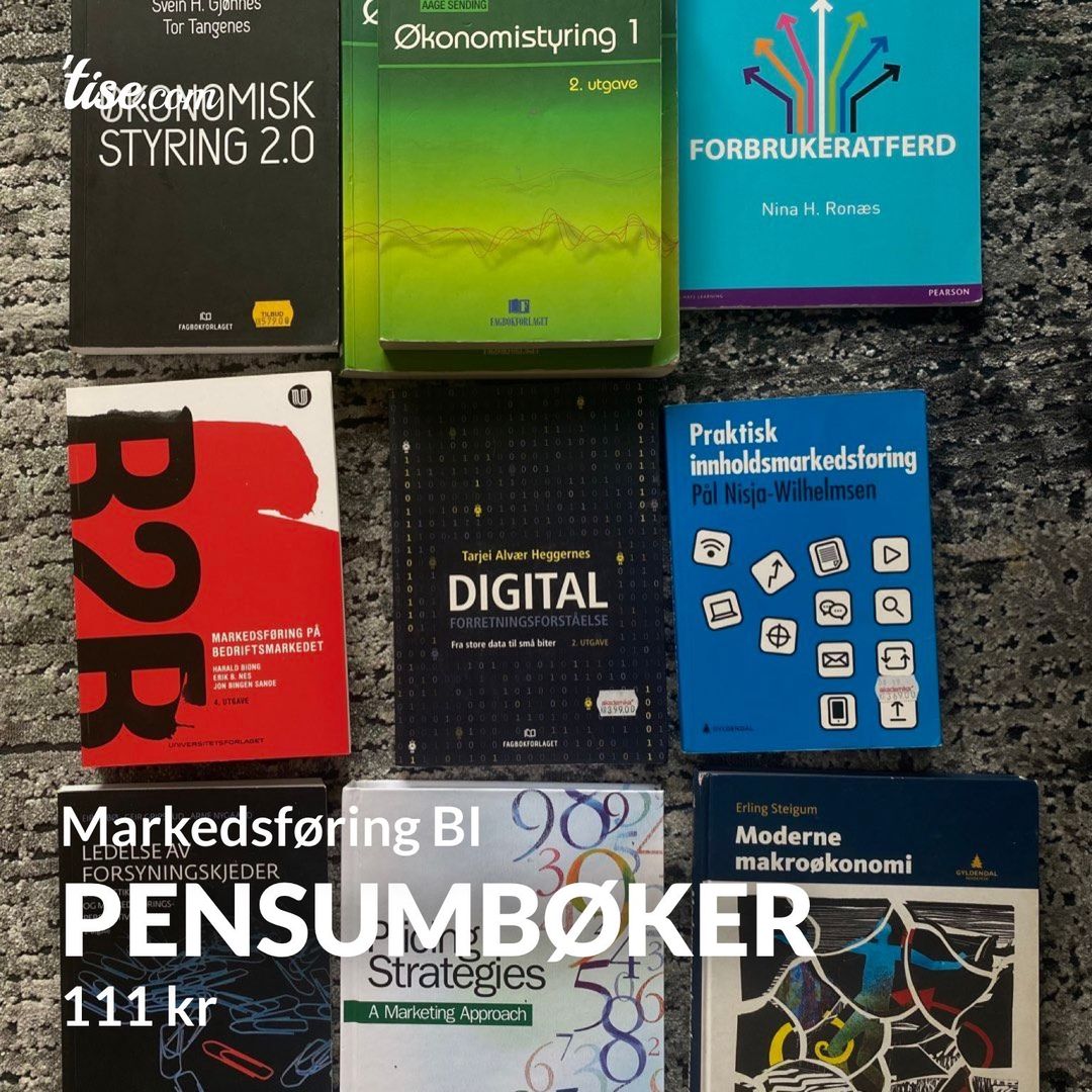 Pensumbøker