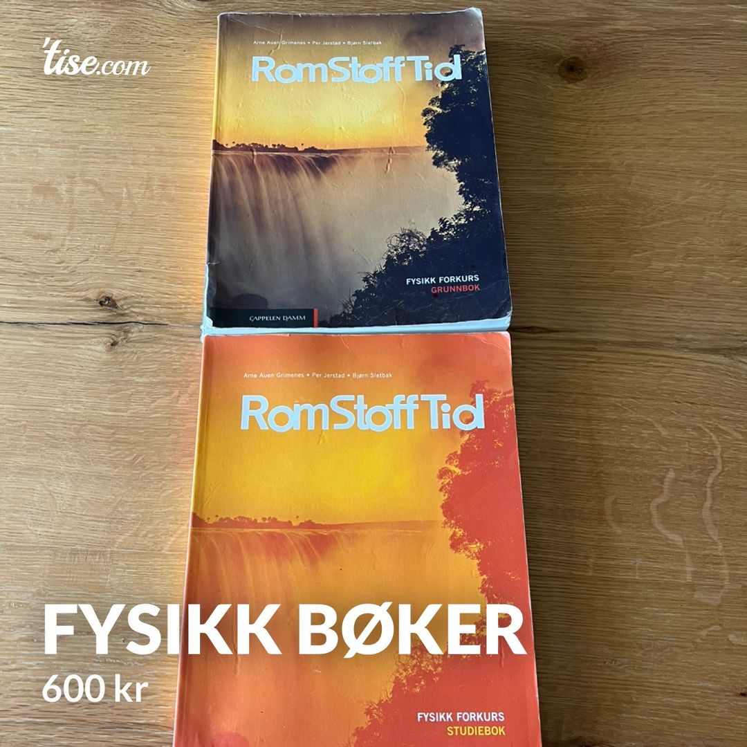 Fysikk bøker