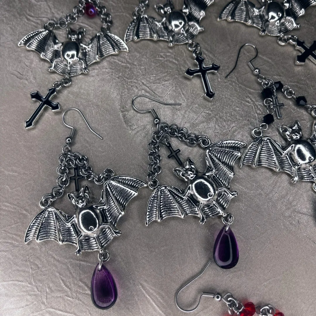 Holy Bat earrings🦇