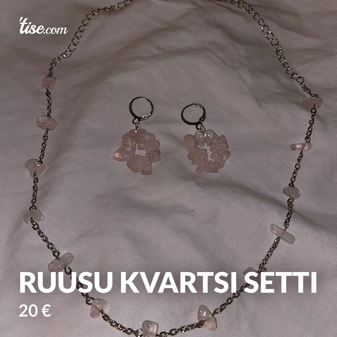 Ruusu Kvartsi Setti