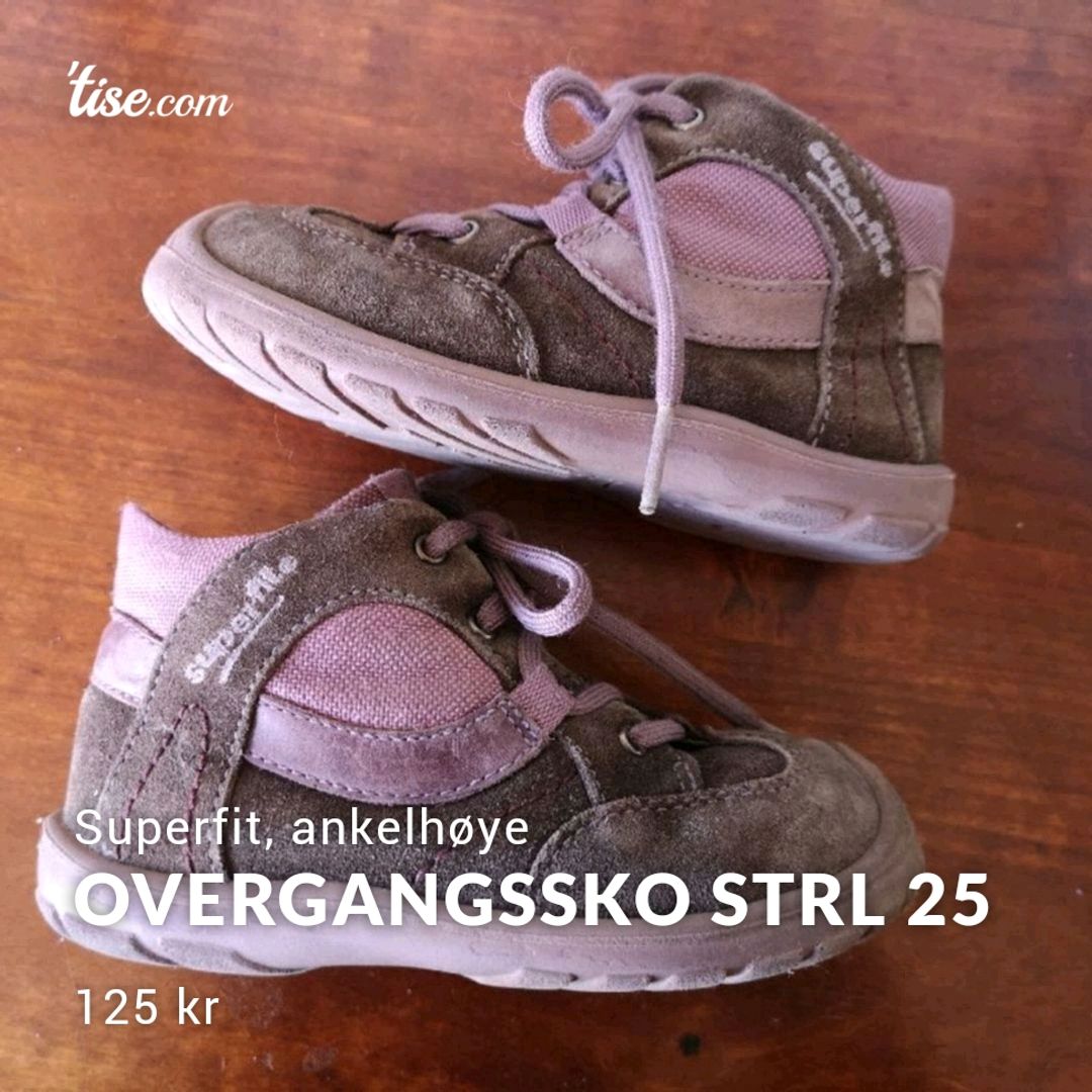 Overgangssko strl 25